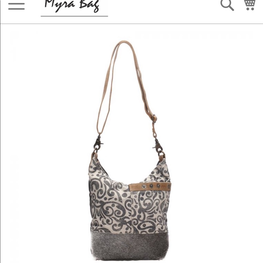 Myra Bag, never worn floral print shoulder bag